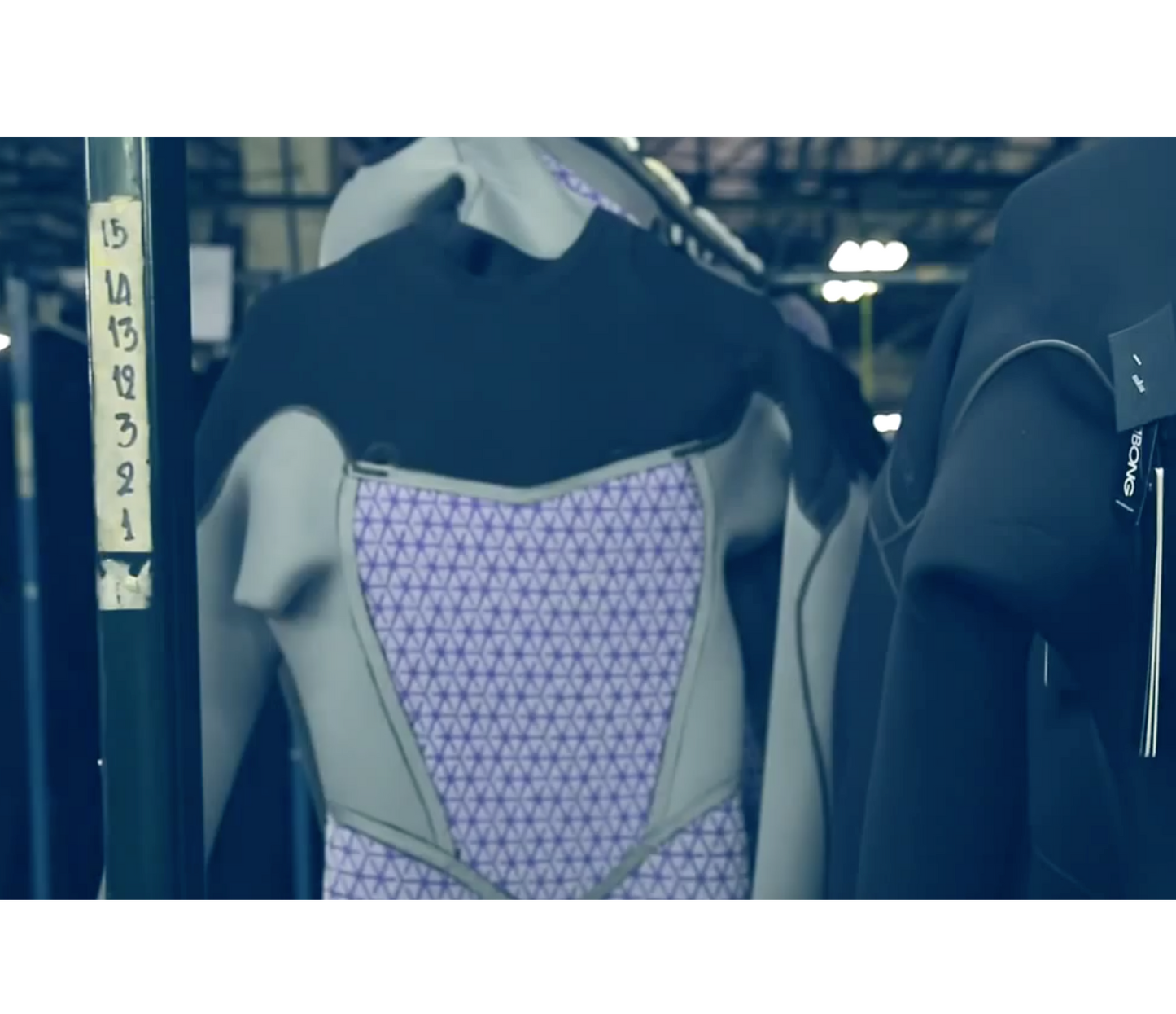 The making of the Billabong Wetsuits