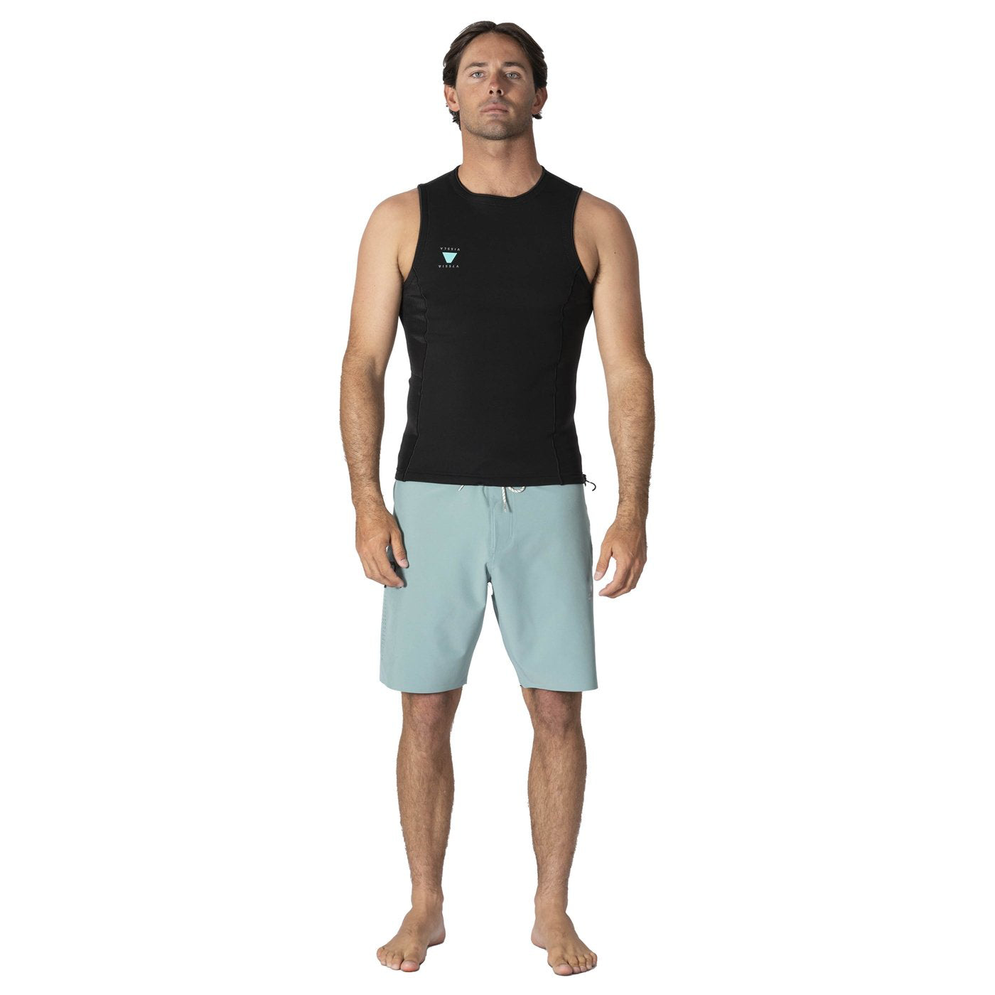 1mm Mens Vissla High Seas II Vest - Black 2