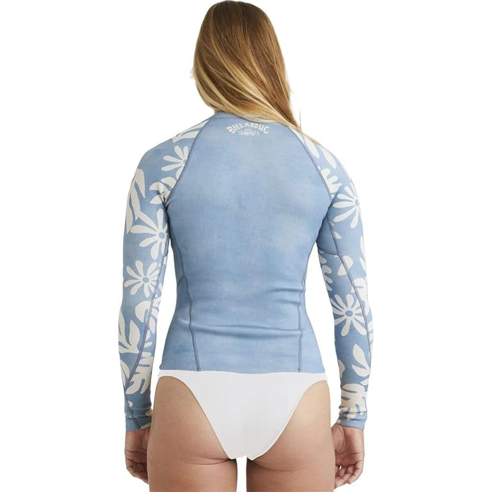 1mm Women's Billabong Peeky Wetsuit Blue Palms