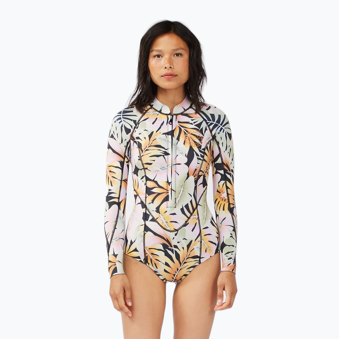 2/2mm Women’s Billabong Salty Daze L/S Spring Paradise Black - KVD6