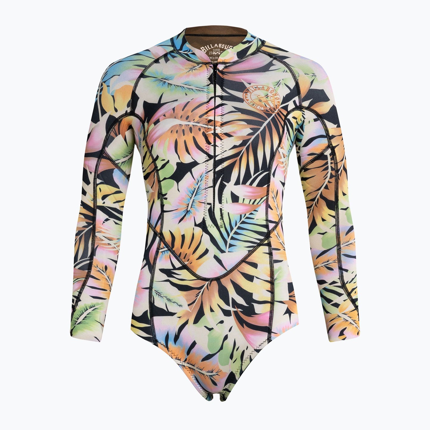 2/2mm Women’s Billabong Salty Daze L/S Spring Paradise Black - KVD6