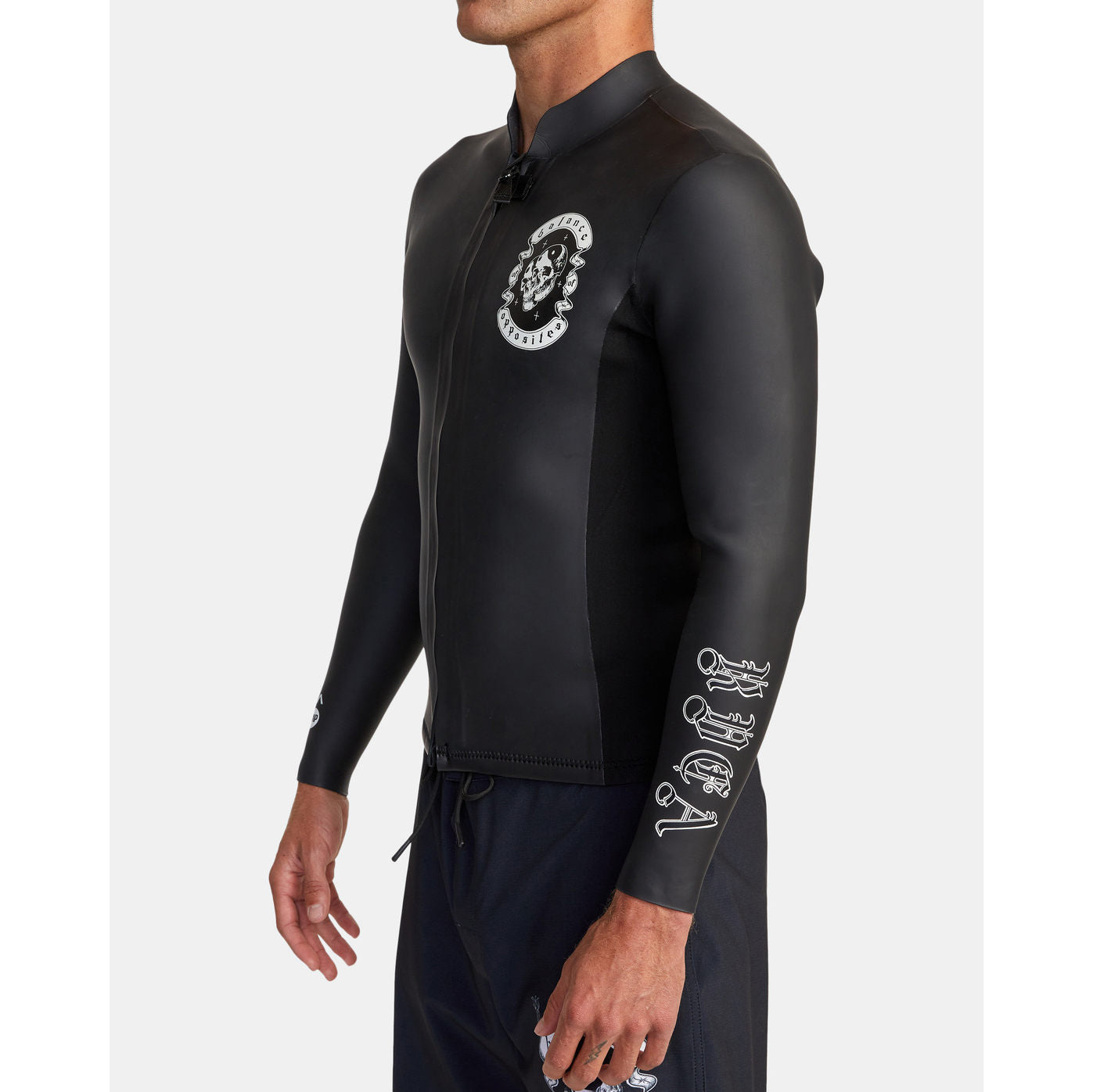 2mm Men RCVA Benjamin Jeanjean Front Zip Wetsuit Jacket **1-2 WEEKS π**