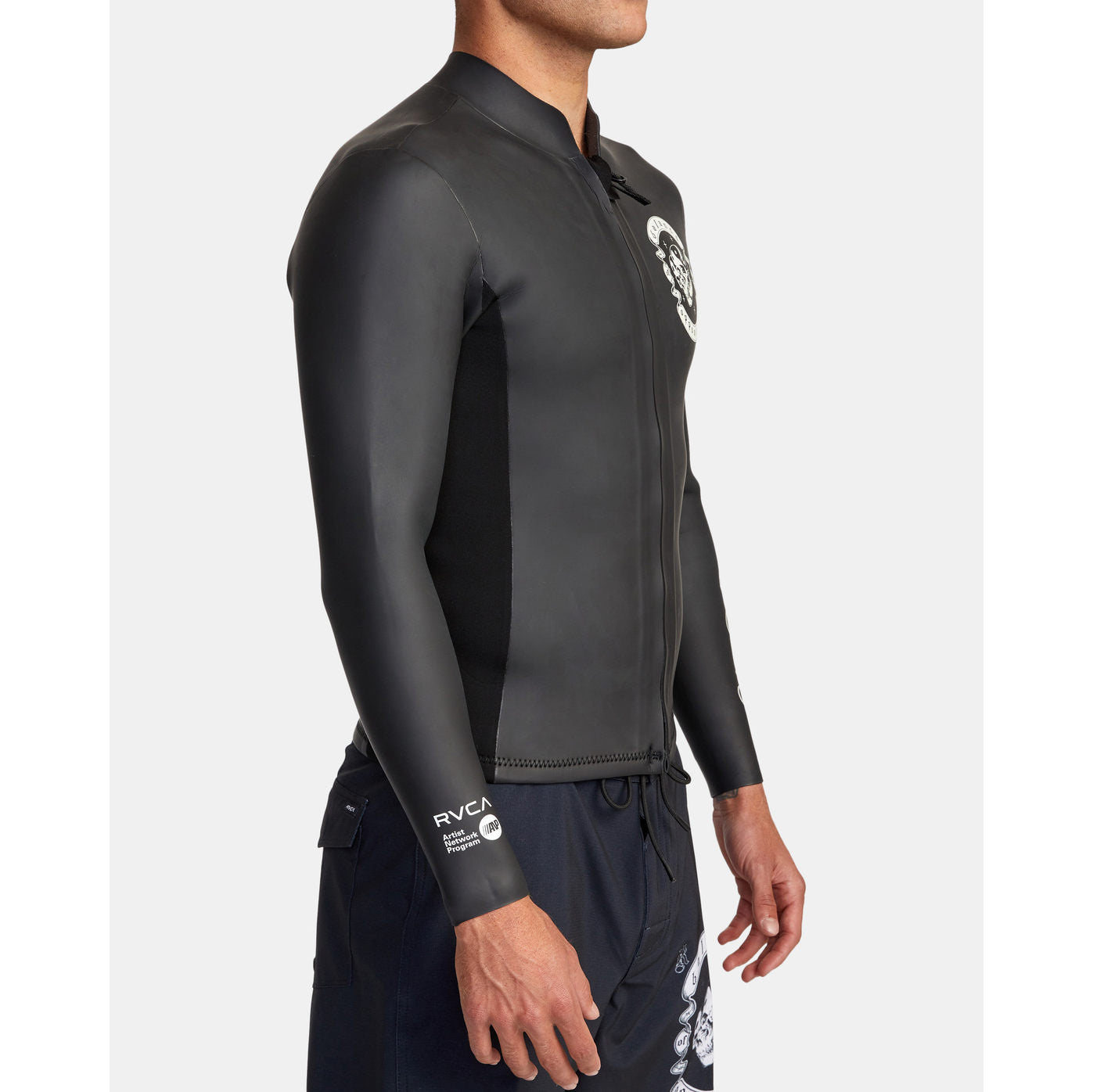 2mm Men RCVA Benjamin Jeanjean Front Zip Wetsuit Jacket **1-2 WEEKS π**