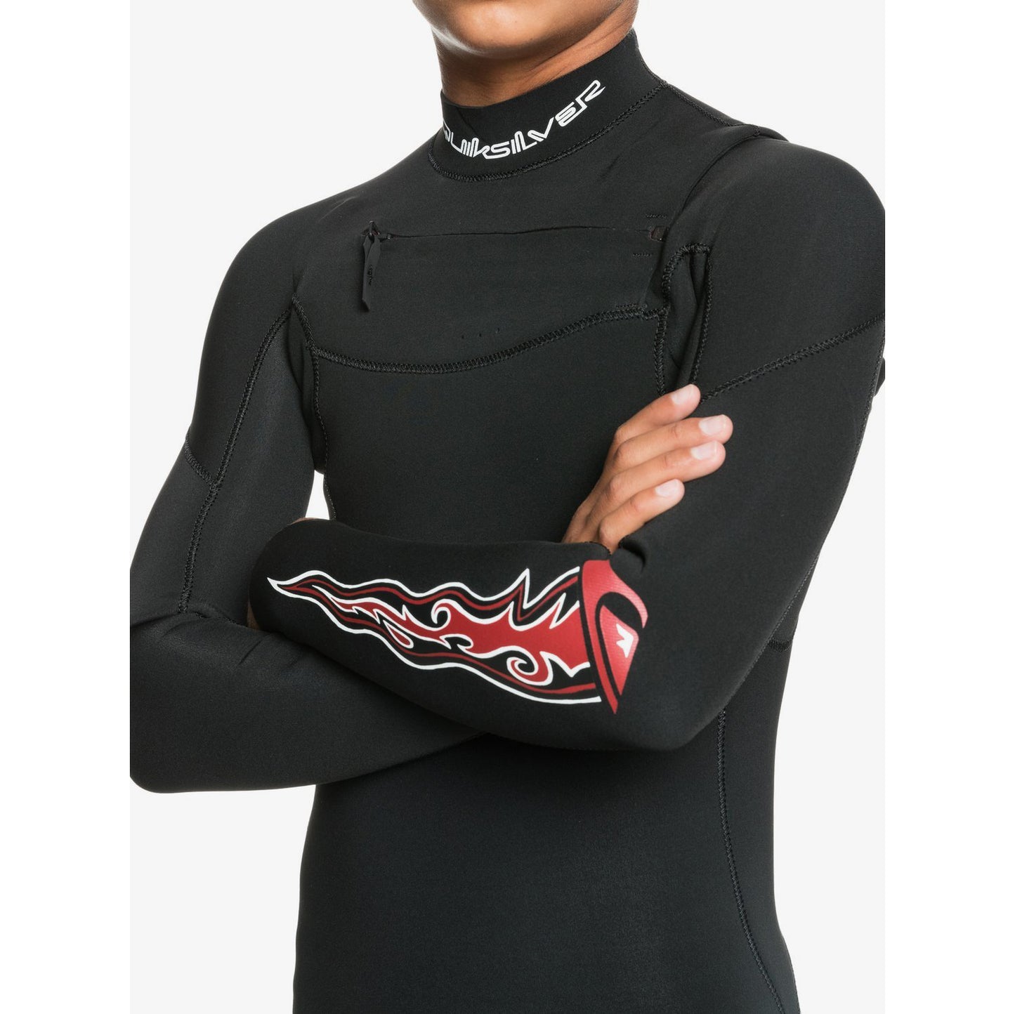 3/2 Boys Quiksilver Capsule Everyday Sessions Chest Zip Wetsuit **1-2 WEEKS 🚚**