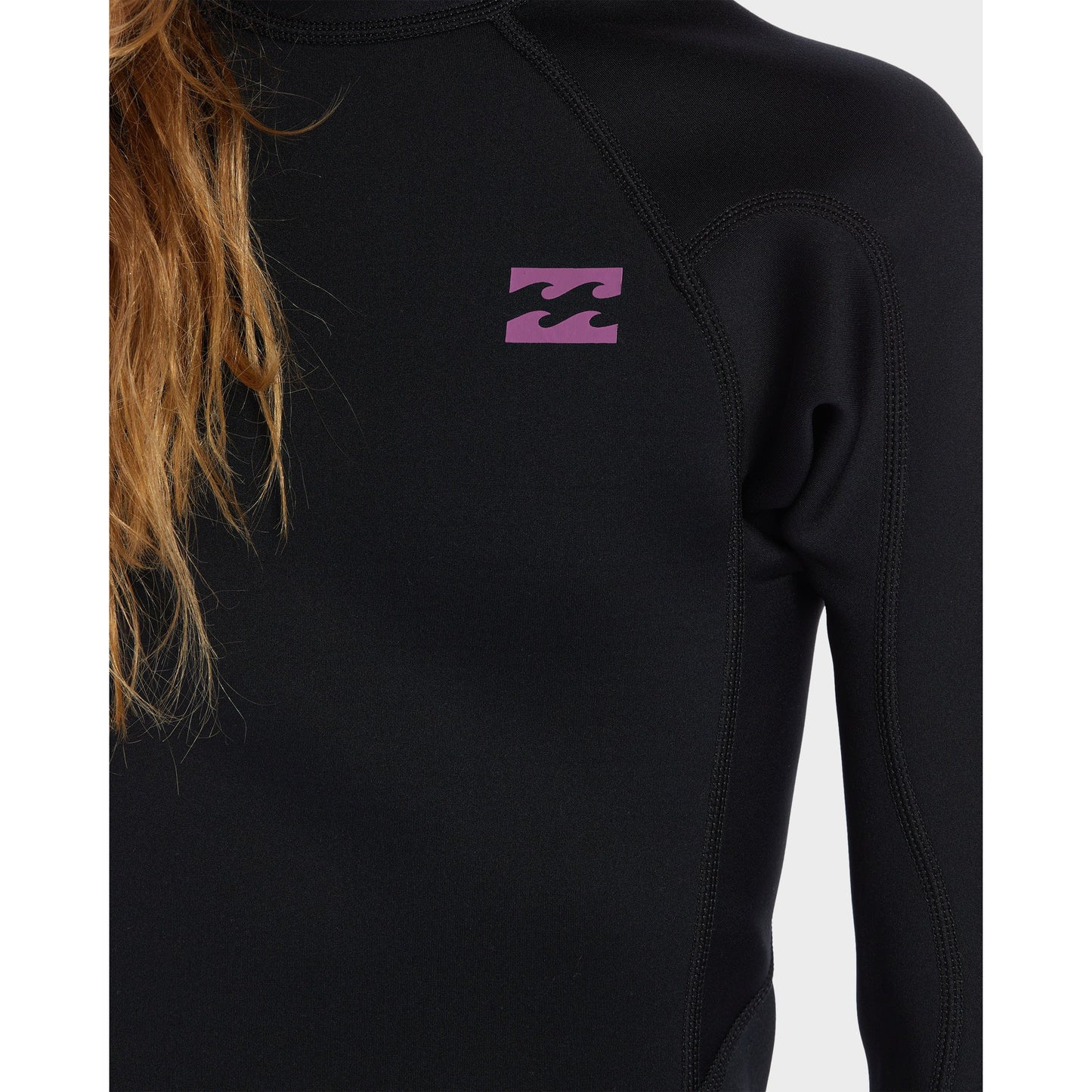 3/2 Girls Billabong 6-Foil Back Zip GBS Fullsuit Black Orchid (Age  6-16) **1-2 WEEKS 🚚**