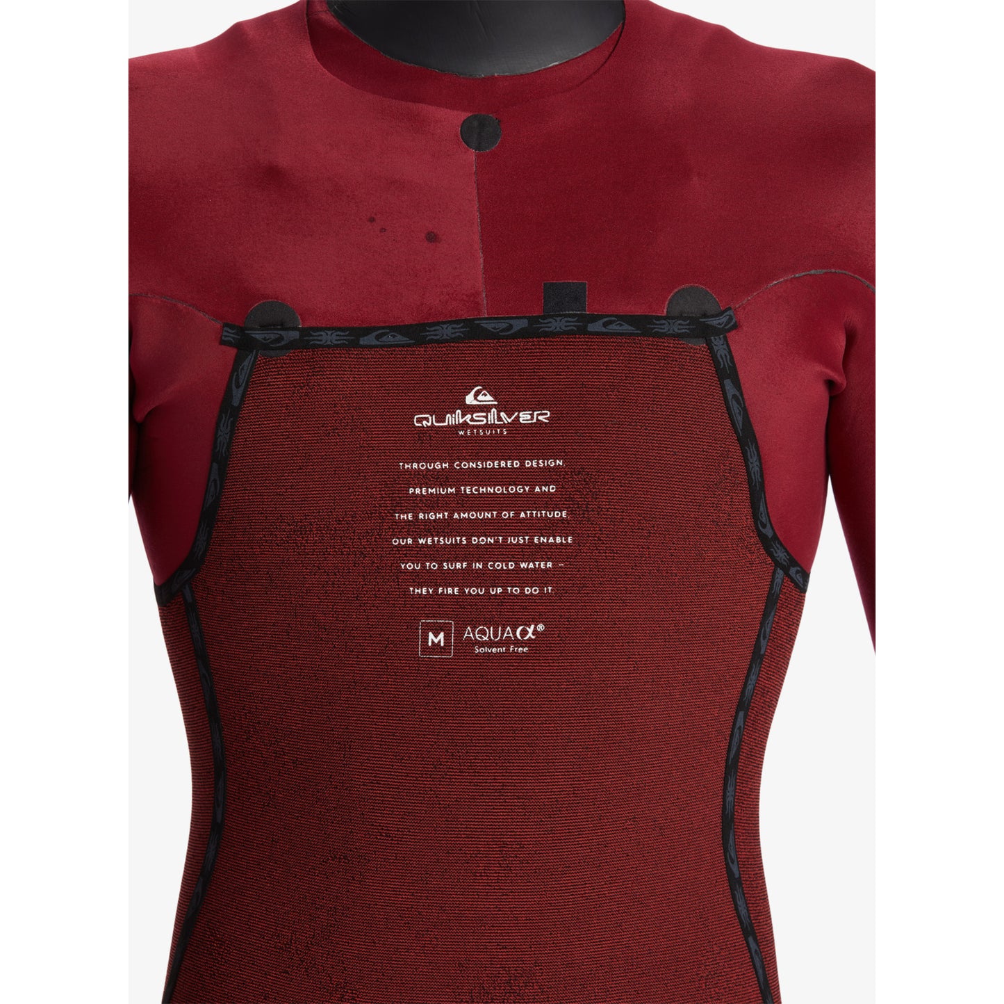 3/2 Mens Quiksilver Mercury Chest-Zip GBS Wetsuit - Black **1-2 WEEKS 🚚**