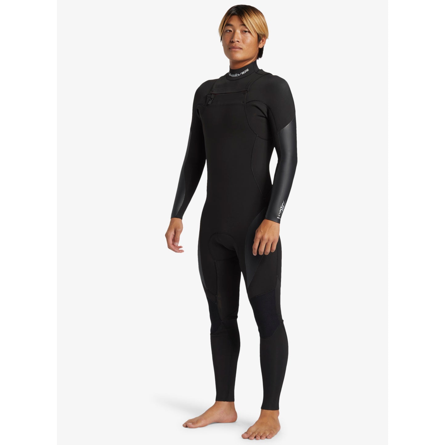 3/2 Mens Quiksilver Mercury Chest-Zip GBS Wetsuit - Black **1-2 WEEKS 🚚**