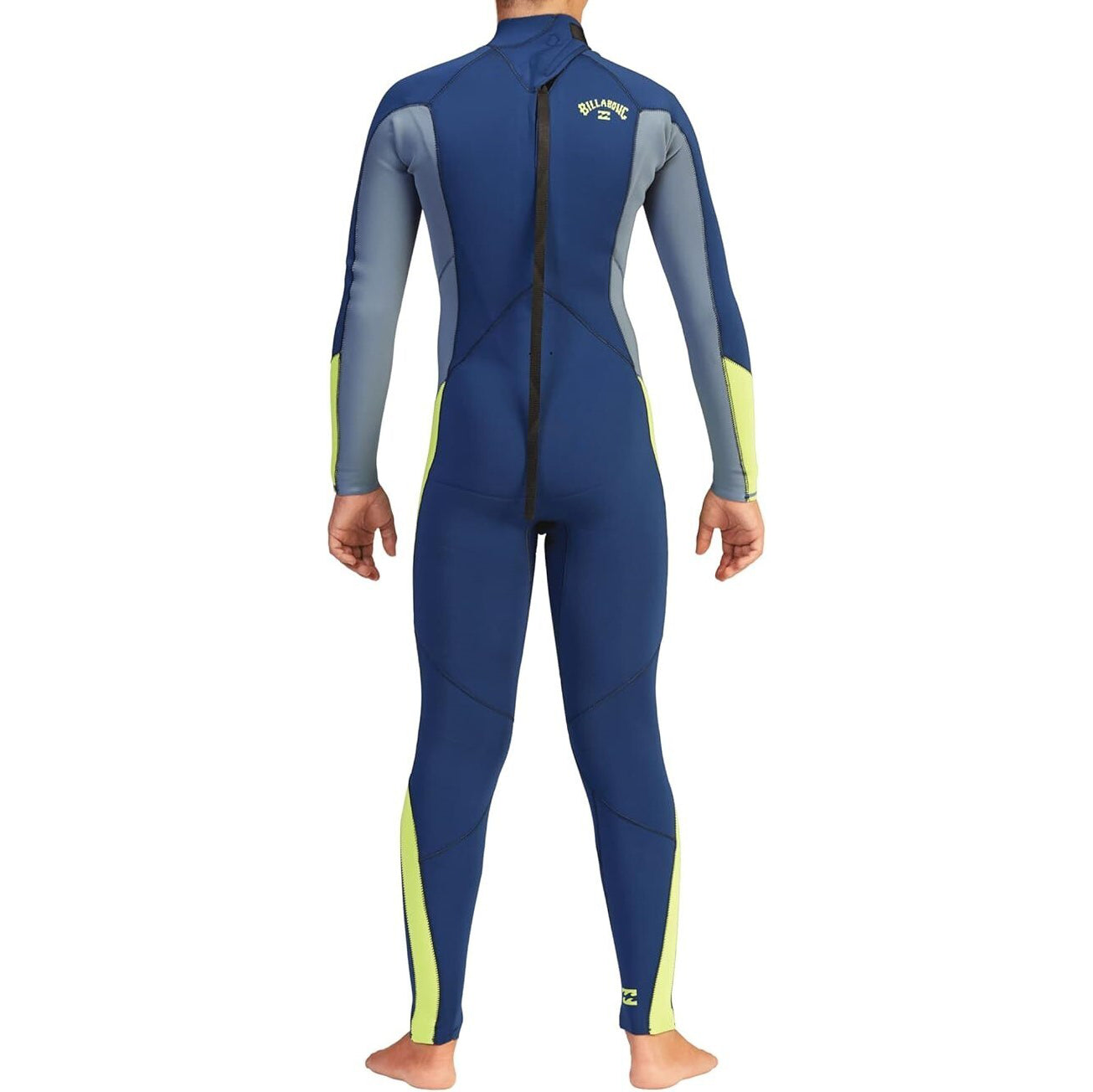 3/2 Youth Billabong Absolute Back-Zip Wetsuit - NVY **1-2 WEEKS 🚚**