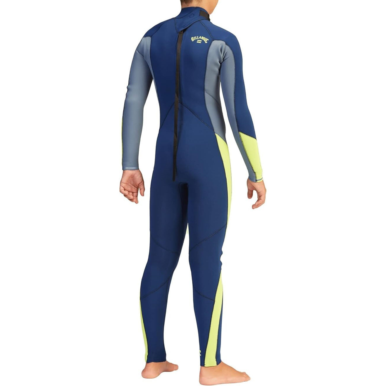 3/2 Youth Billabong Absolute Back-Zip Wetsuit - NVY **1-2 WEEKS 🚚**