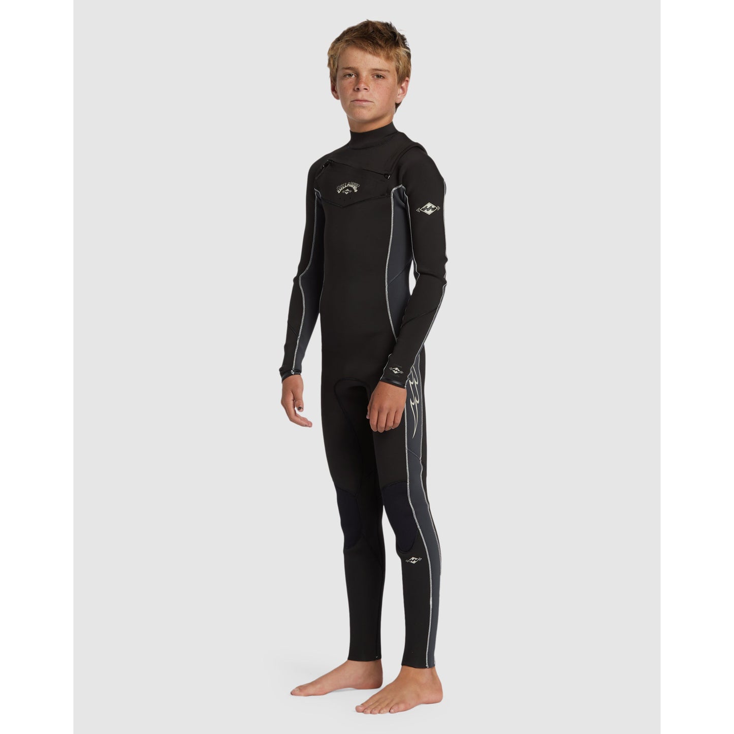 3/2 Youth Billabong Absolute Chest Zip Wetsuit **1-2 WEEKS 🚚**