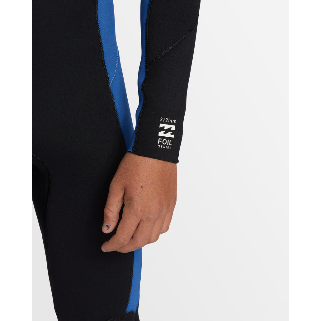 3/2 Youth Billabong Foil Back-Zip Wetsuit **1-2 WEEKS 🚚**