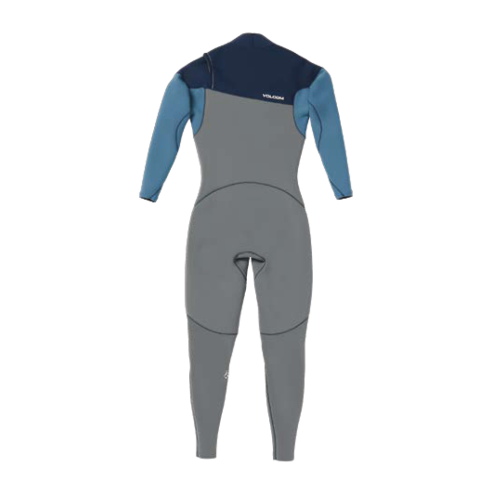 3/2 mm Men's Volcom Chest Zip Fullsuit - Blue