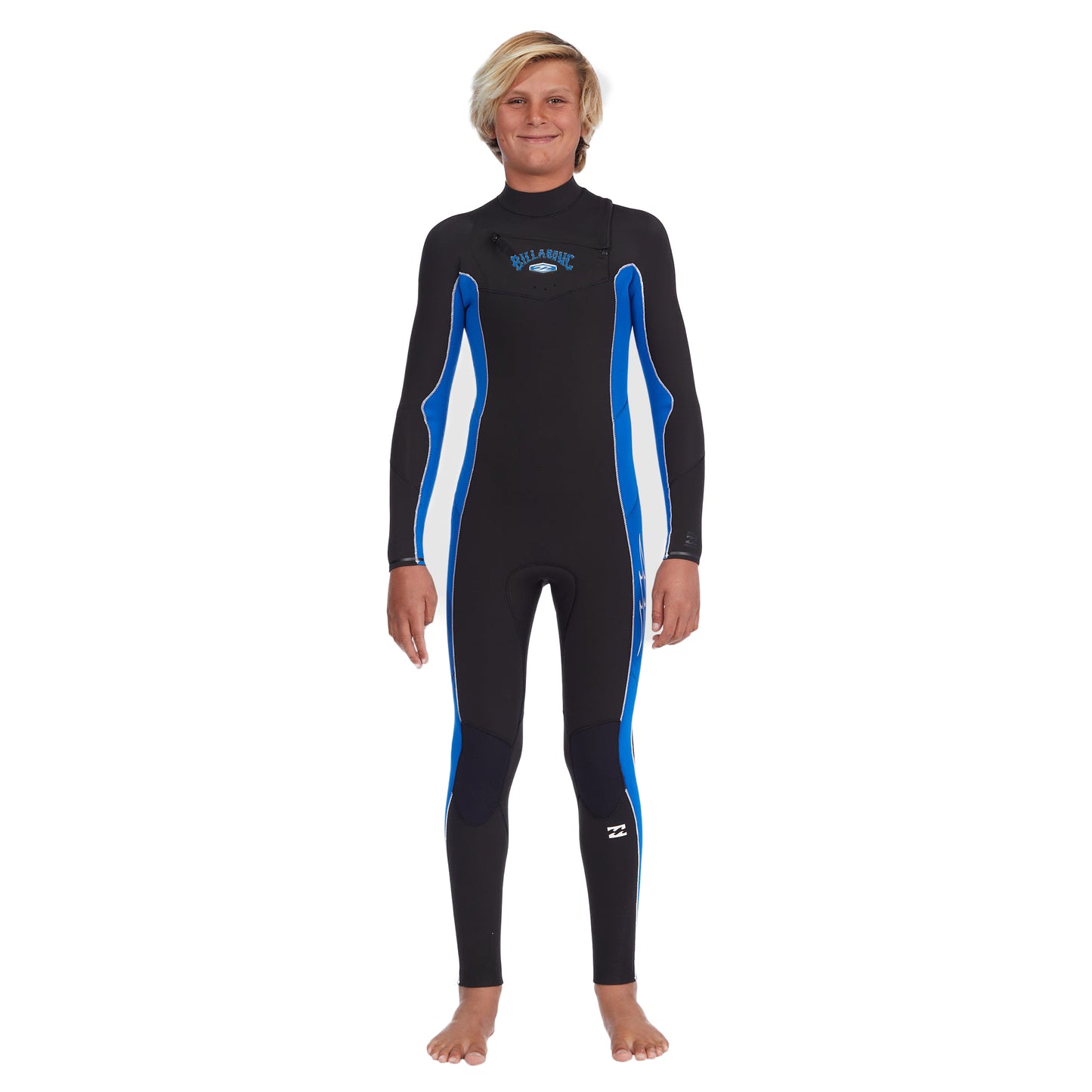 4/3 Boys Billabong Absolute Front Zip Fullsuit