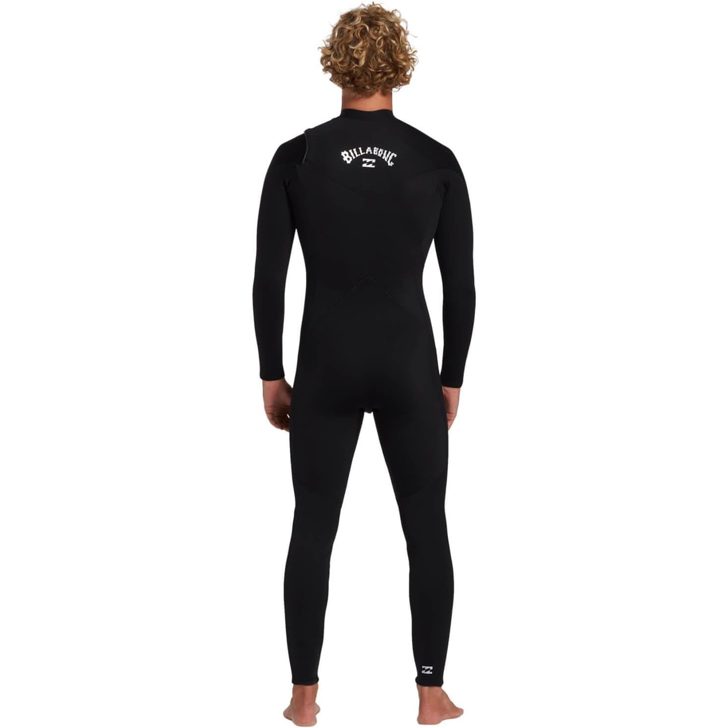 4/3 Mens Billabong Foil Chest Zip Full Wetsuit Black **1-2 WEEKS 🚚**