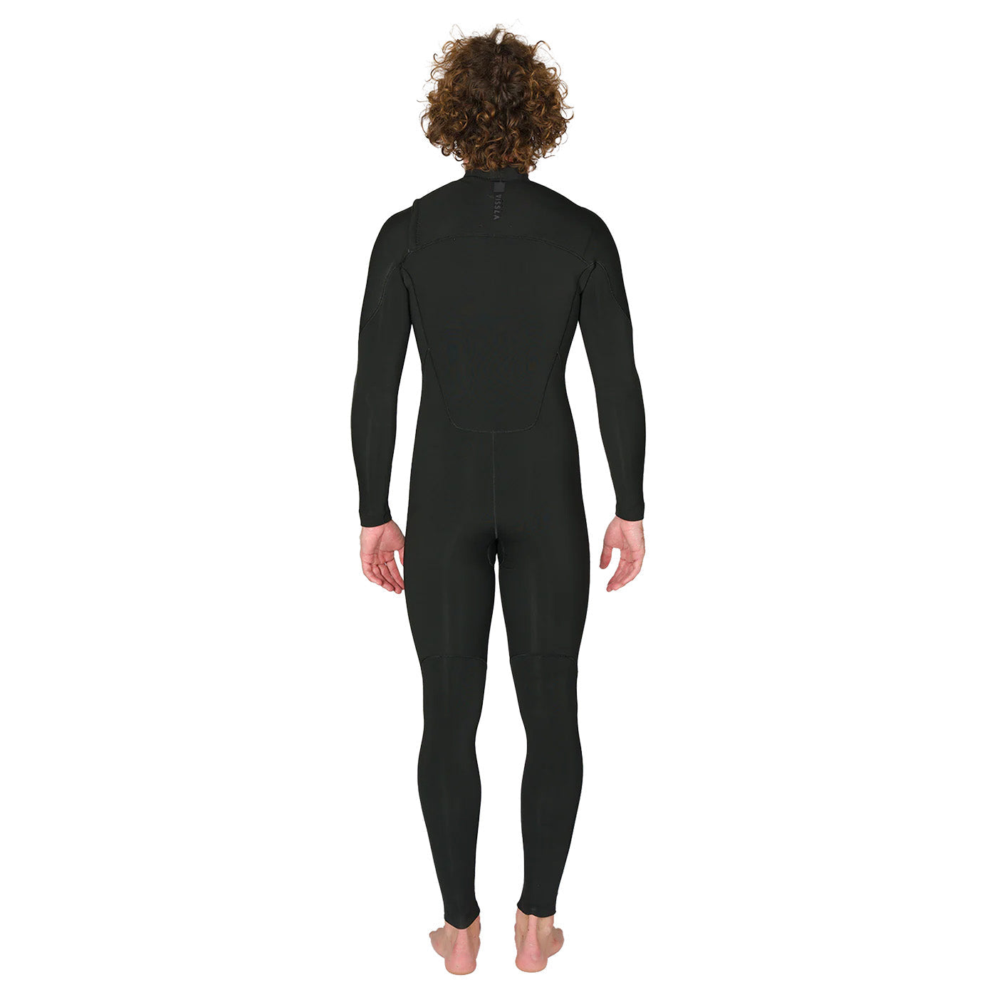 4/3 Mens Vissla 7 Seas FULL Chest Zip - FULL CHEST ZIP - Stealth - Tonal Logos