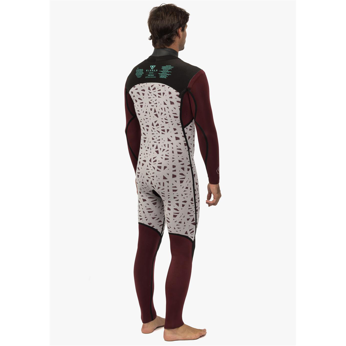 4/3 Mens Vissla New Seas V-Zip - BLK