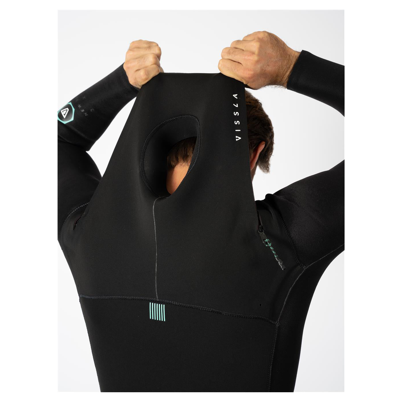 4/3 Mens Vissla New Seas V-Zip - BLK