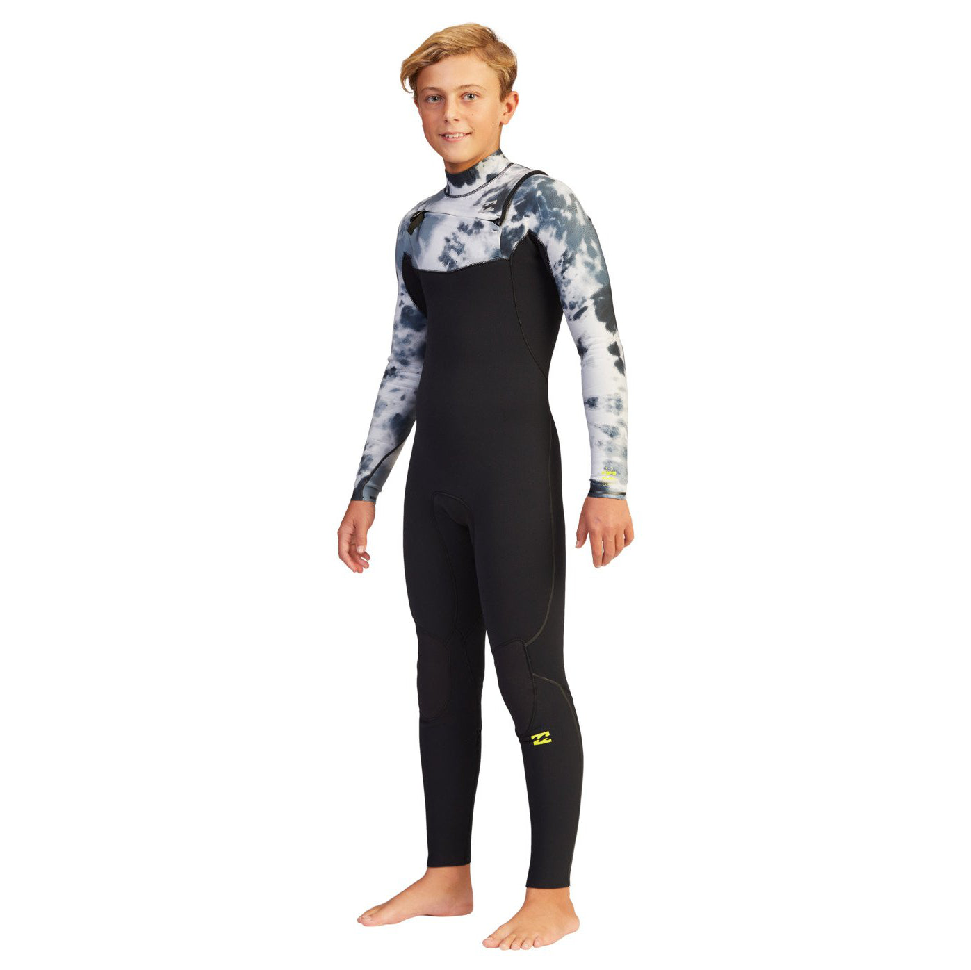 4/3mm Billabong Boy's Furnace Comp Full Chest Zip Wetsuit **1-2 WEEKS 🚚**