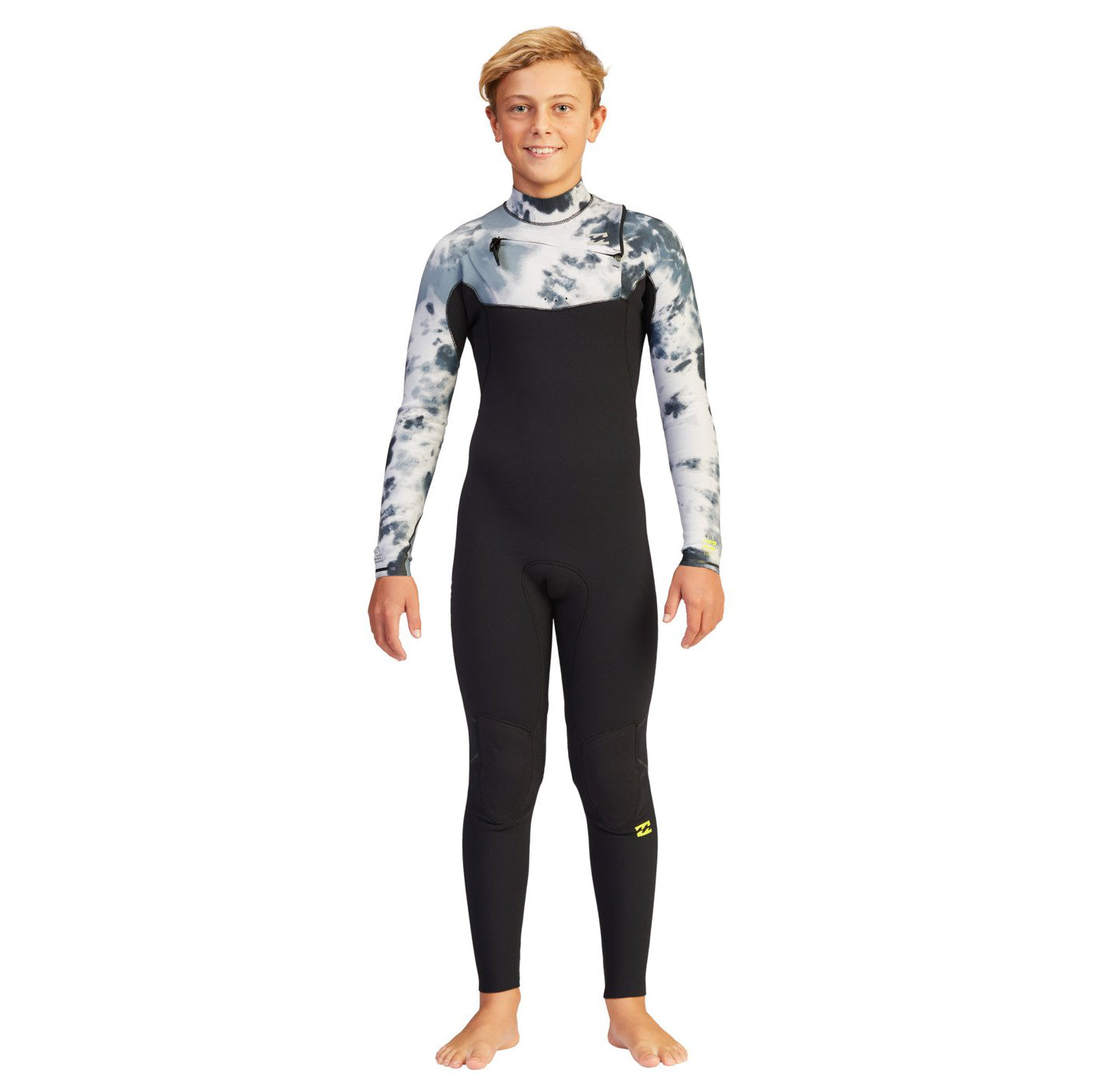 4/3mm Billabong Boy's Furnace Comp Full Chest Zip Wetsuit **1-2 WEEKS 🚚**