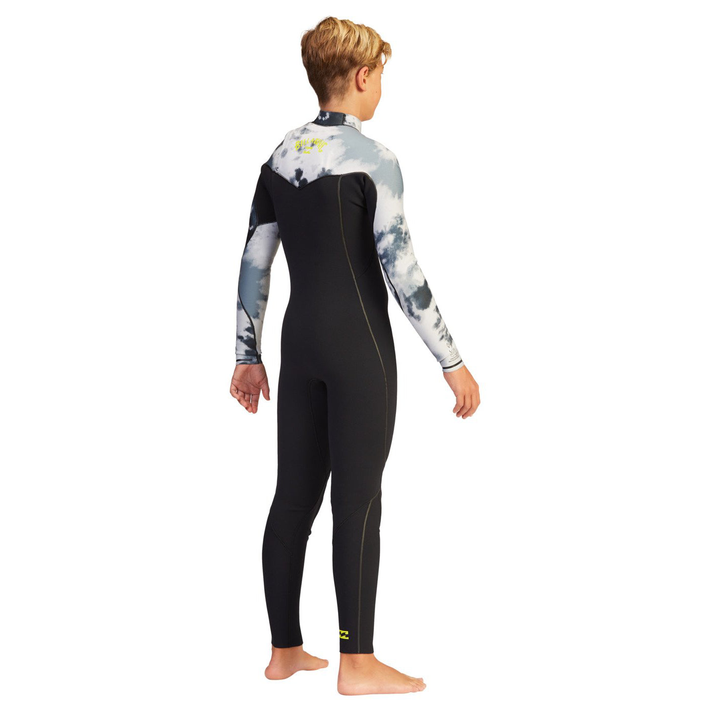 4/3mm Billabong Boy's Furnace Comp Full Chest Zip Wetsuit **1-2 WEEKS 🚚**