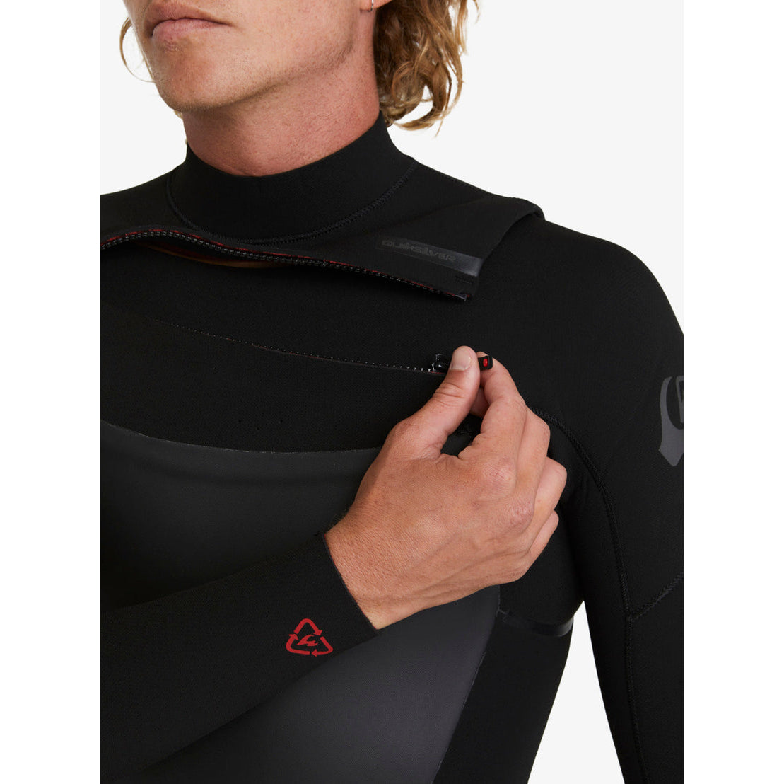 4/3mm Mens Quiksilver Marathon Sessions GBS Chest Zip Wetsuit **1-2 WEEKS 🚚**