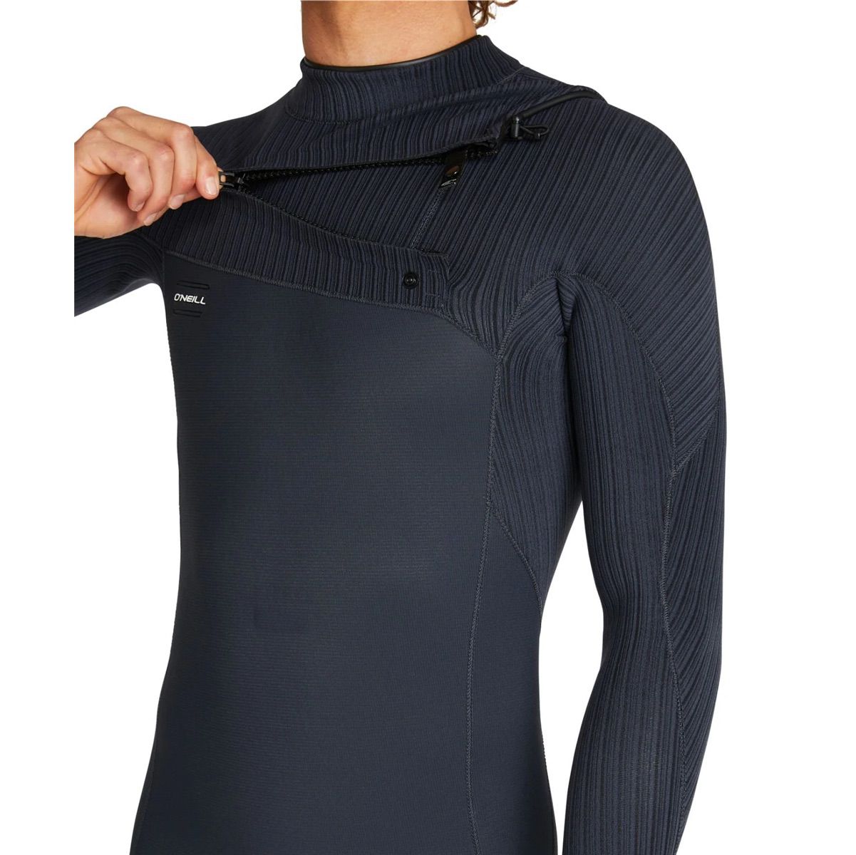 
                  
                    2mm Mens O'Neill HYPERFREAK Chest Zip Long Sleeve Springsuit - Black
                  
                