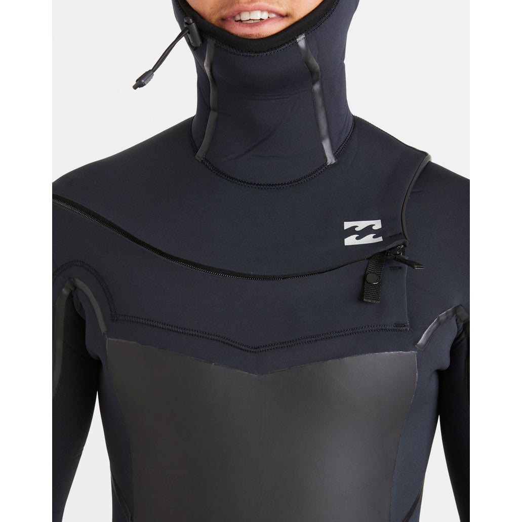 5/4 Mens Billabong Absolute Natural+ Upcycler Welded Chest Zip Hooded Wetsuit **1-2 WEEKS š**