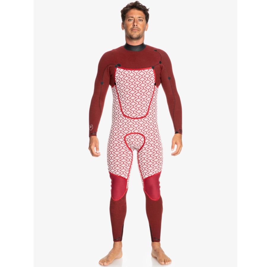 5/4/3 Mens Quiksilver  Marathon Session Chest Zip Wetsuit Black **1-2 WEEKS 🚚**