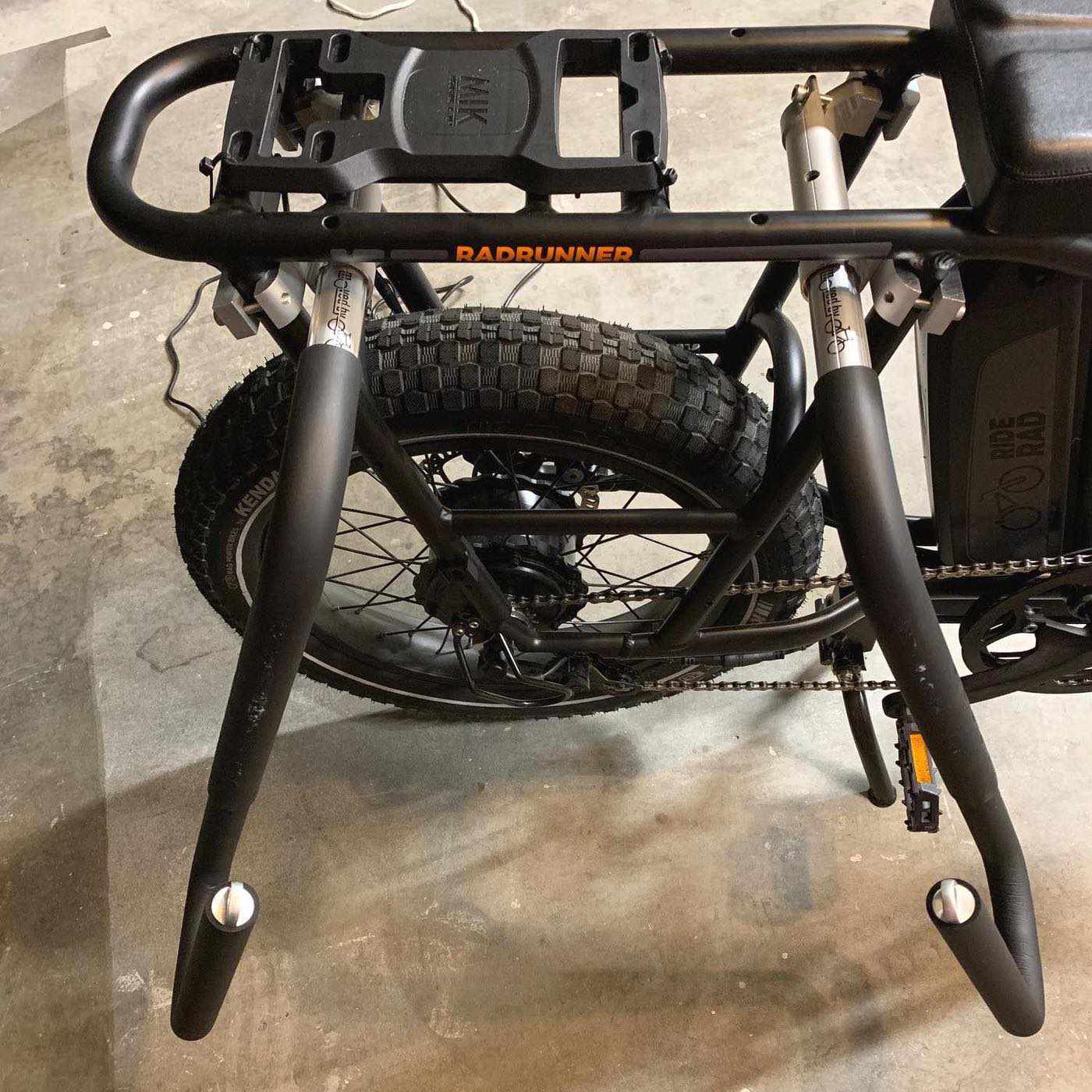 Bike Rack - Moved By Bikes Moped Board Rack