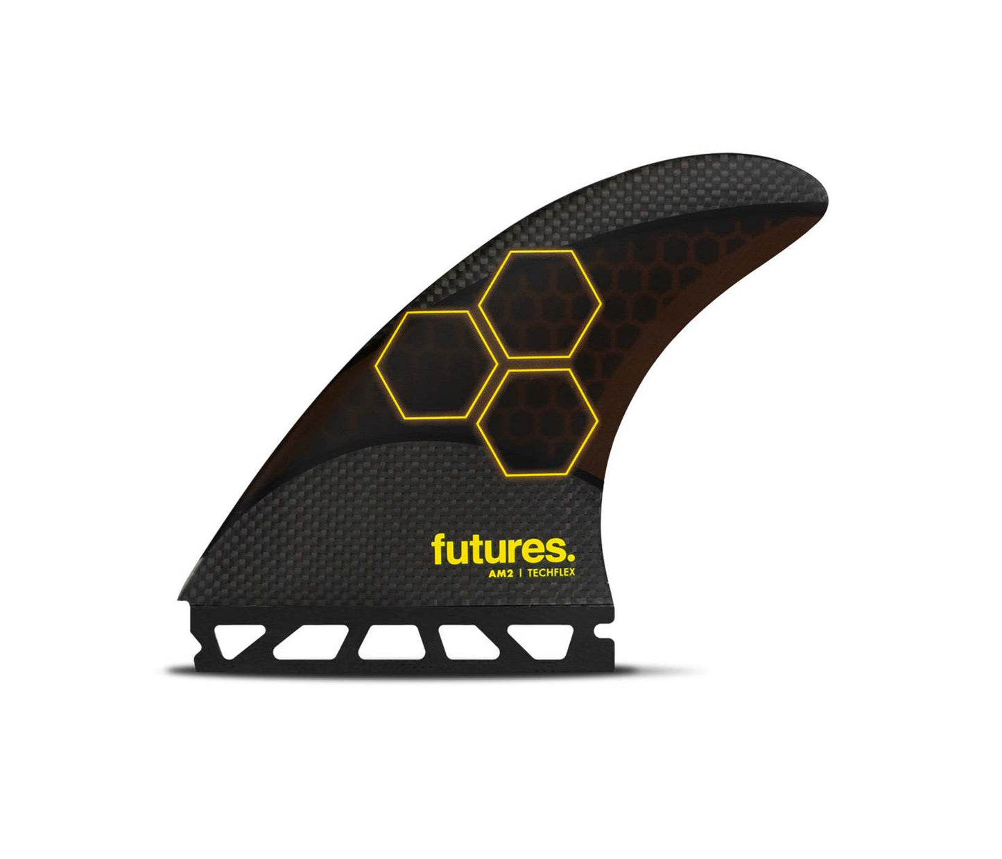 Futures - 5 FIN - AM2 Techflex 5-Fin - Black/Orange