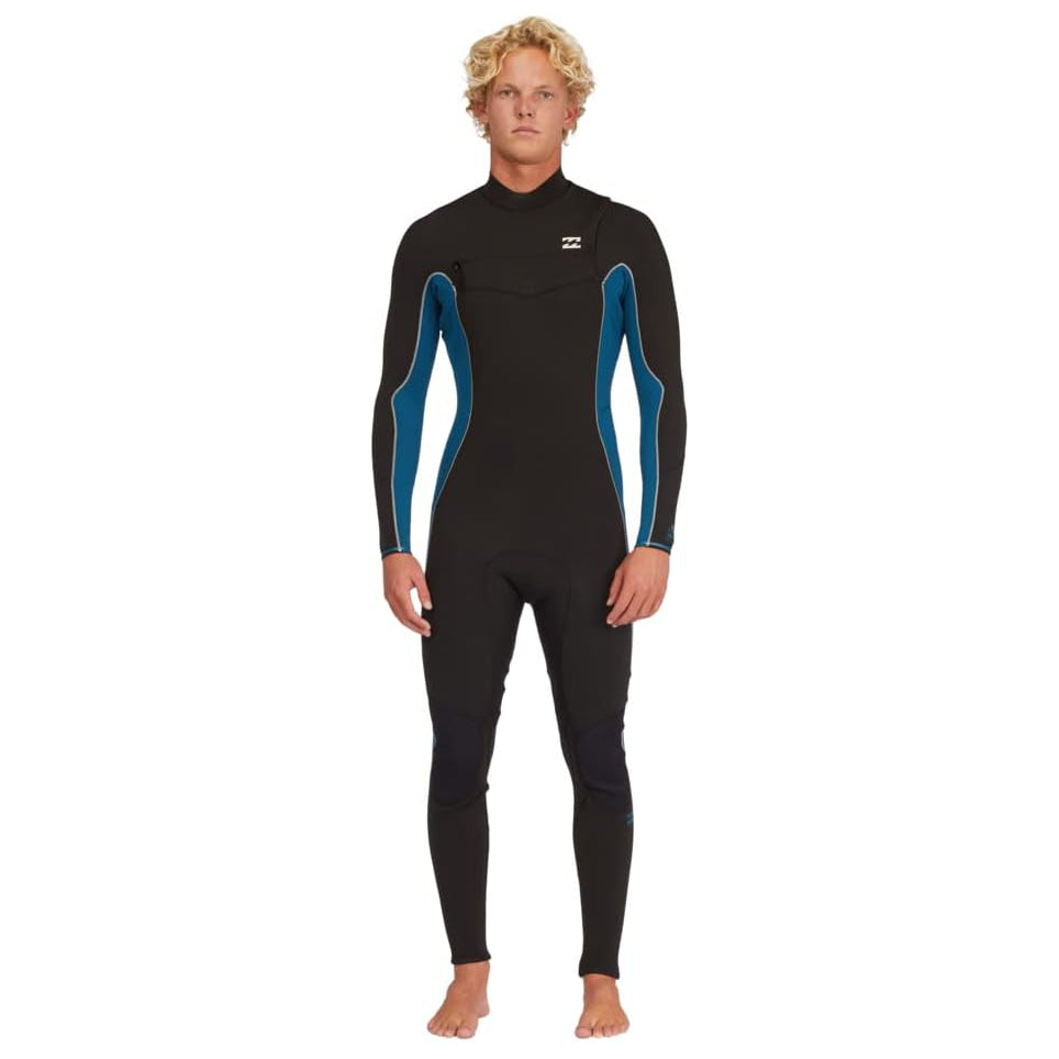 3/2mm Mens Billabong Absolute Chest Zip Full Wetsuit - Lagoon **1-2 WEEKS 🚚**