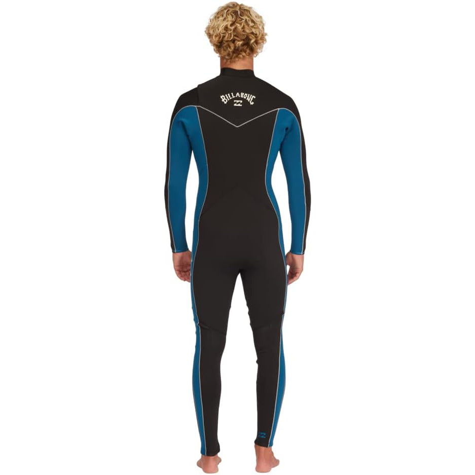 3/2mm Mens Billabong Absolute Chest Zip Full Wetsuit - Lagoon **1-2 WEEKS 🚚**