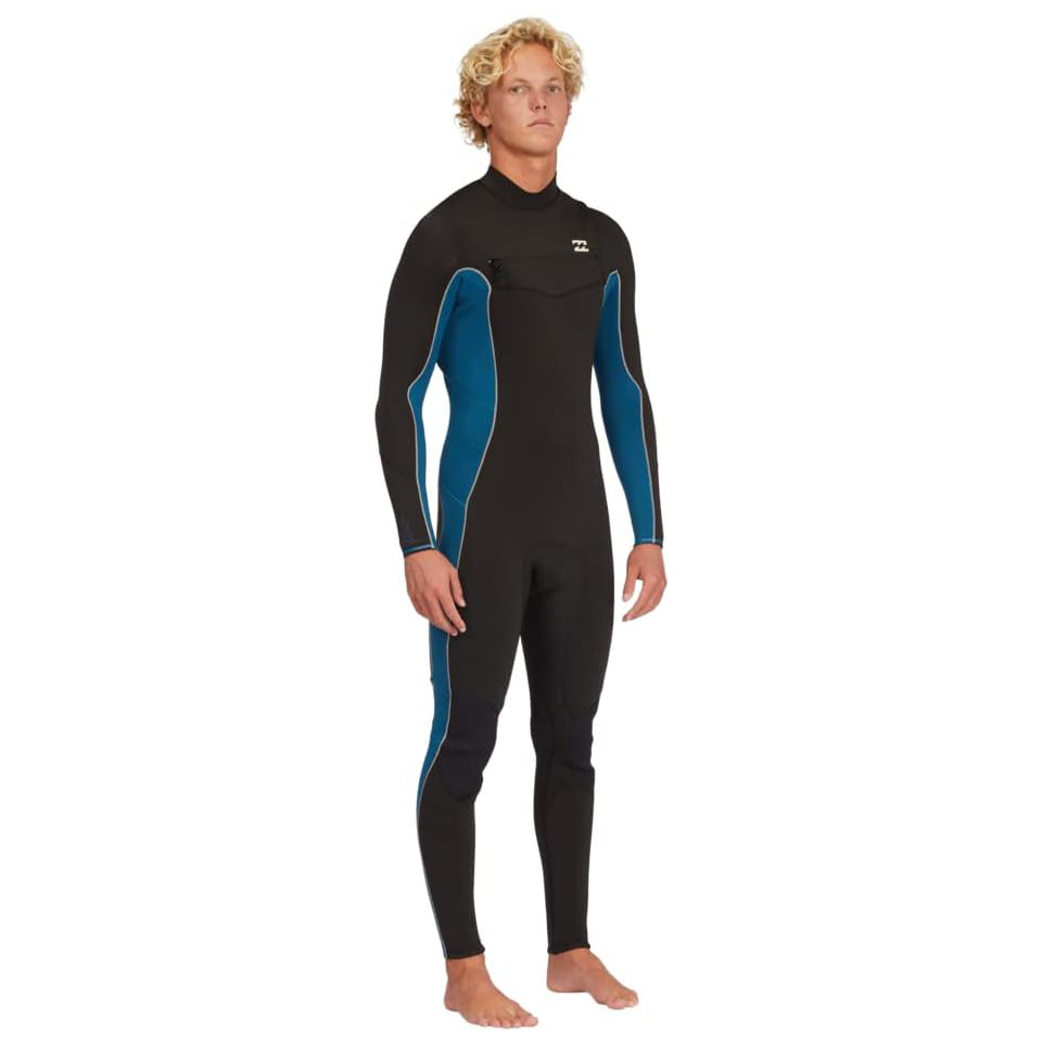 3/2mm Mens Billabong Absolute Chest Zip Full Wetsuit - Lagoon **1-2 WEEKS 🚚**