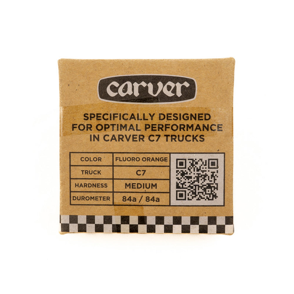 
                  
                    Carver C7 Standard Bushing Set  Orange Glo Medium
                  
                