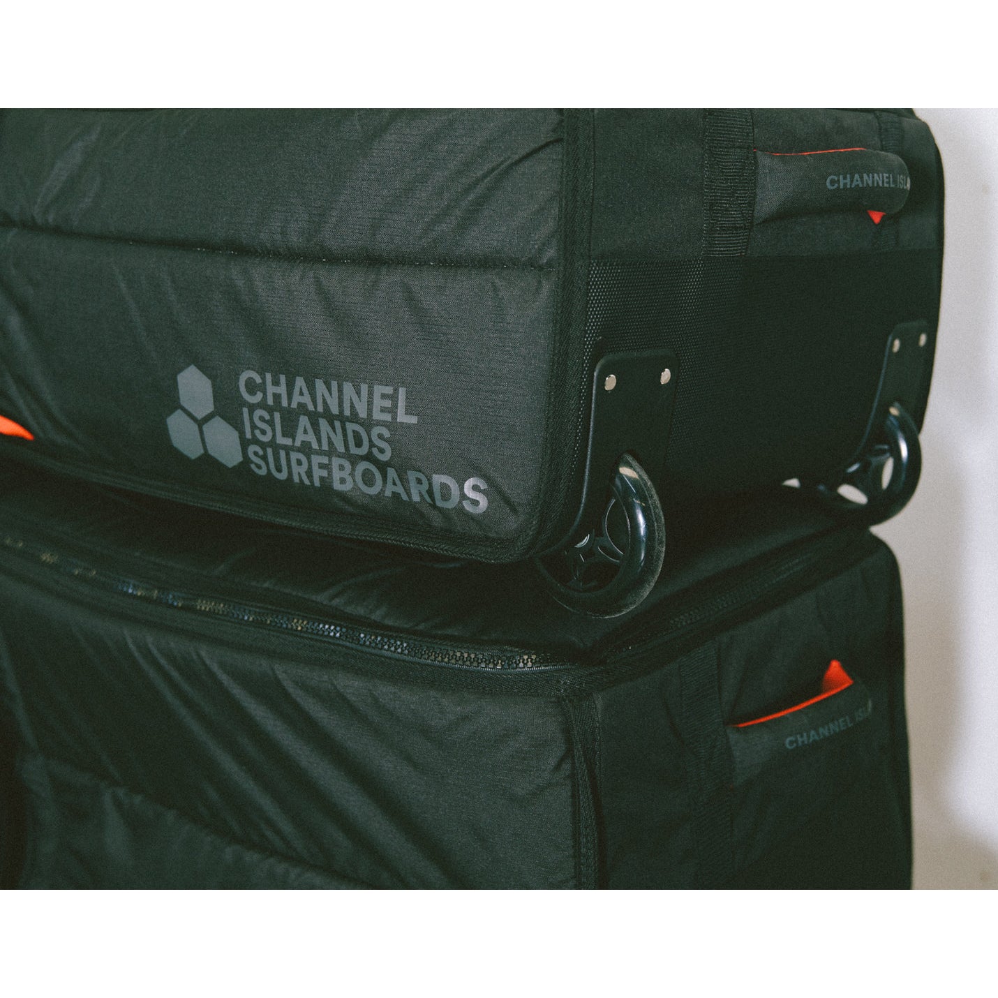 Channel Islands Board Cover - QUAD Wheeled TRAVELER BOARD Black