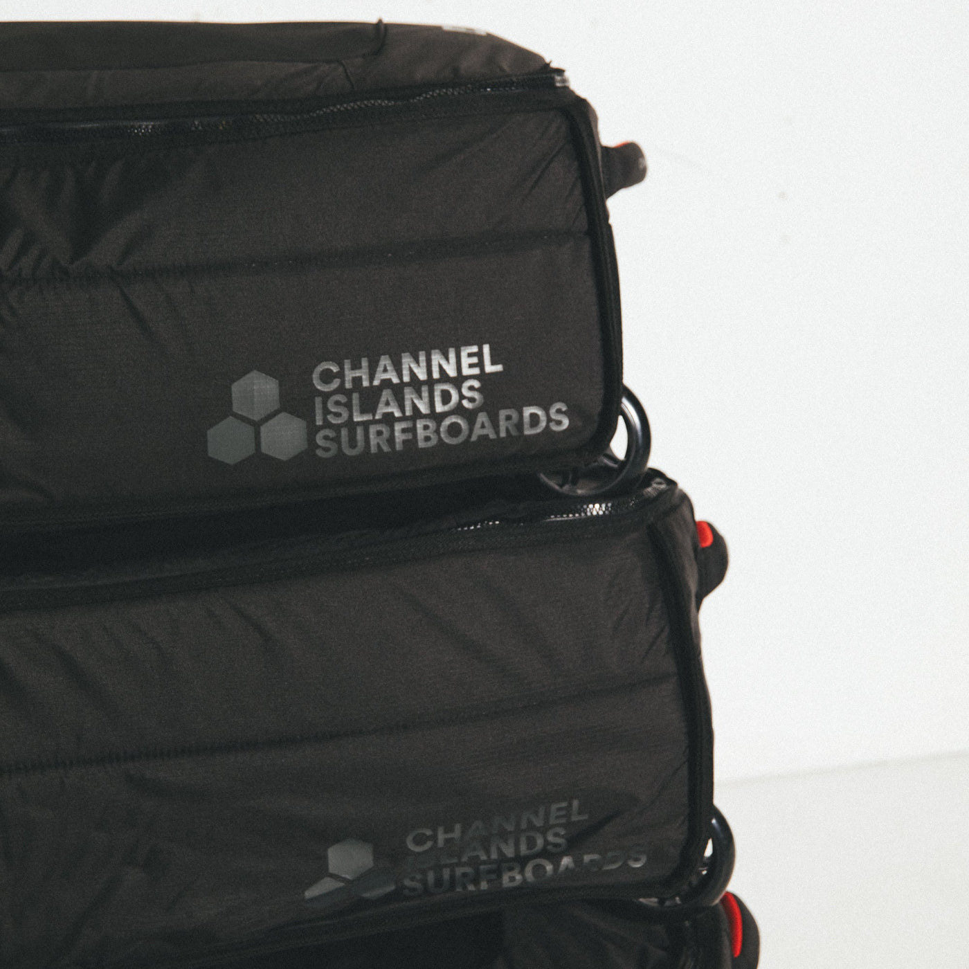 Channel Islands Board Cover - QUAD Wheeled TRAVELER BOARD Black