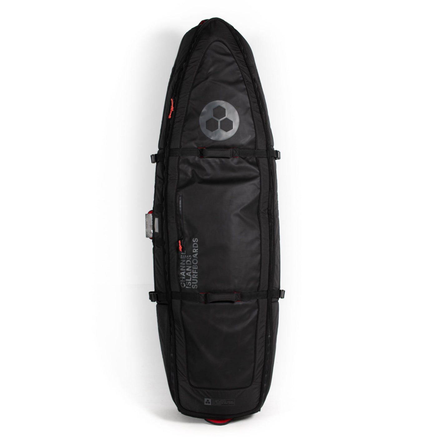 Channel Islands Board Cover - QUAD Wheeled TRAVELER BOARD Black