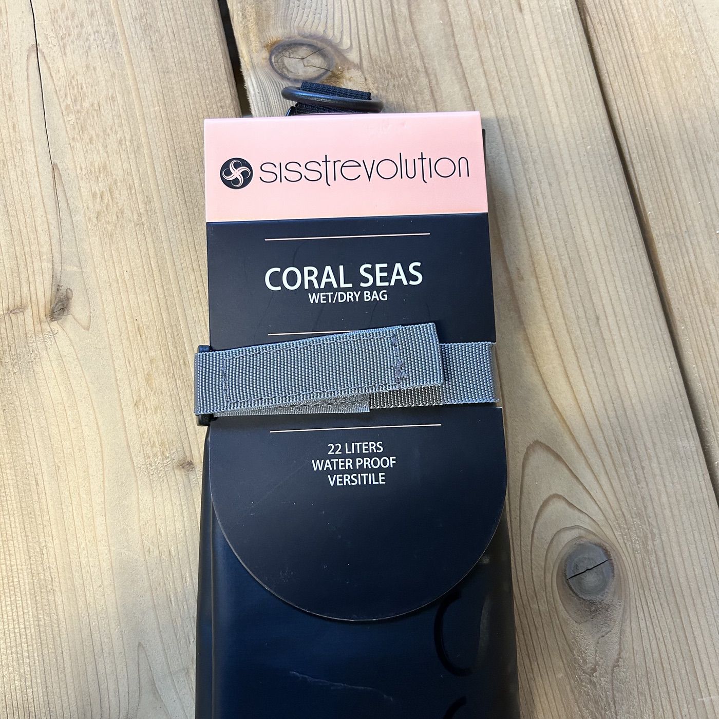 Travel Luggage - Sisstr CORAL SEAS WET/DRY BAG - Black