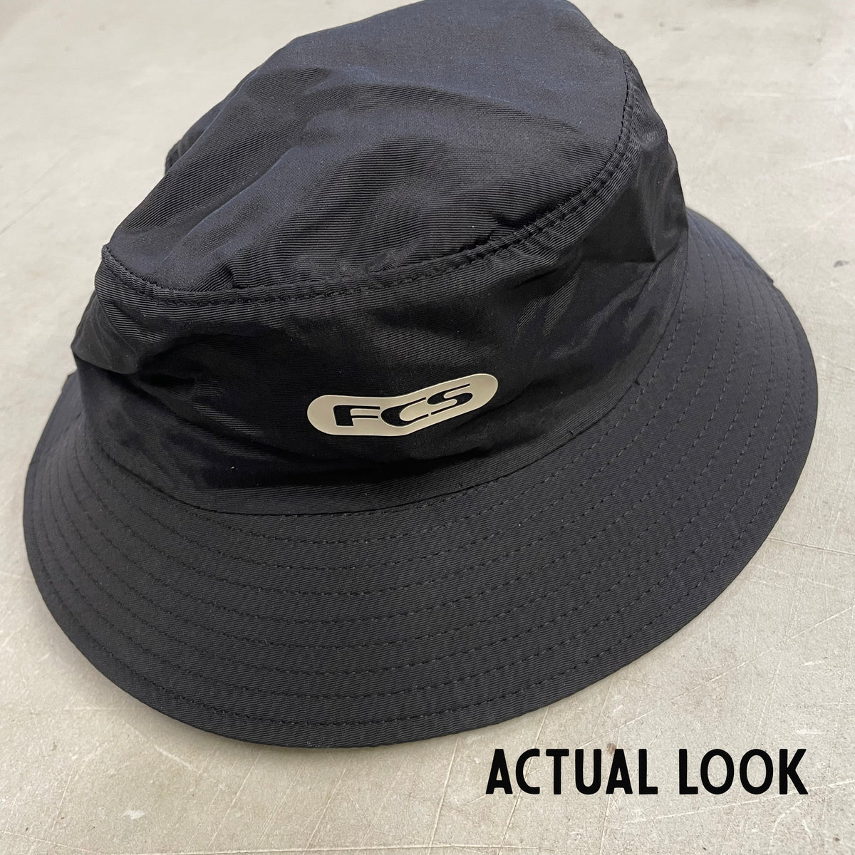 Caps/Hats - FCS Essential Surf Bucket Hat - Black