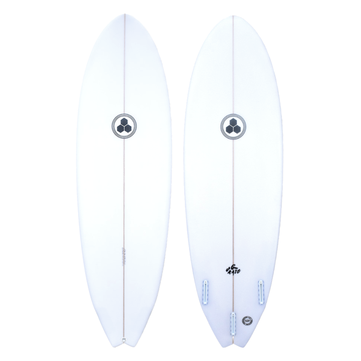 Channel Islands - G Skate 5’8 - Clear - Future Fins