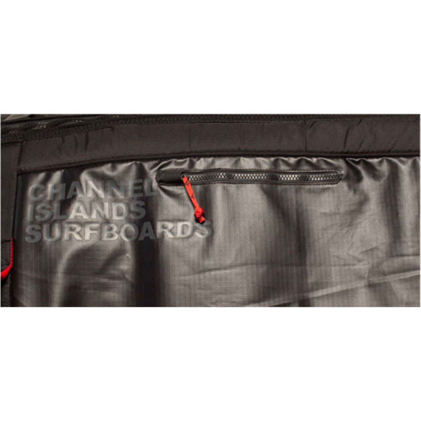Channel Islands Board Cover - SINGLE/DOUBLE TRAVELER HYBRID BAG BLACK