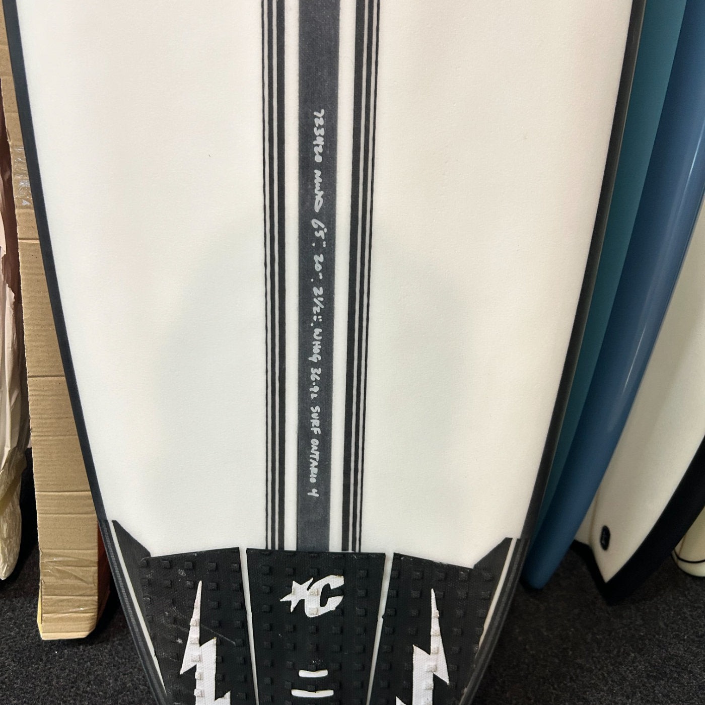 Channel Islands Water Hog 6'5 Spine-Tek EPS Future Fins - USED* 🔥