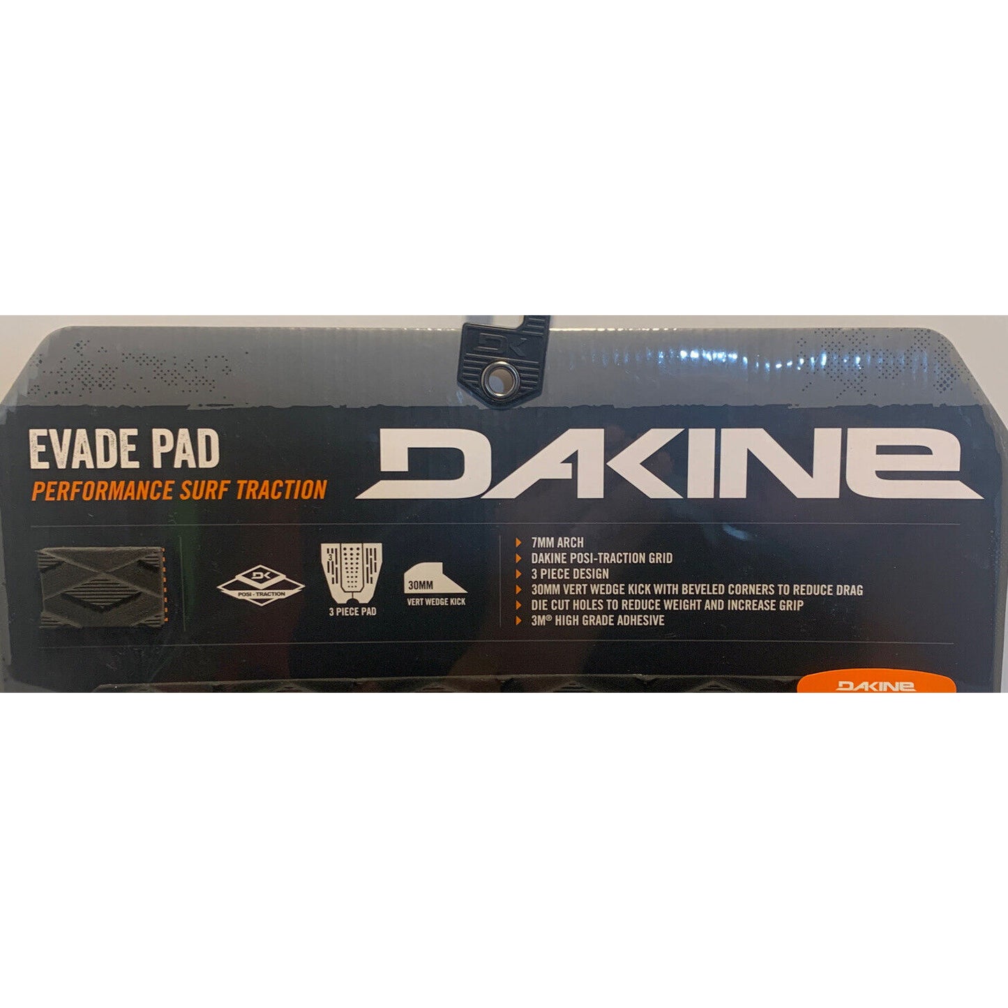 Deck Pads - Dakine Evade Performance Traction - Black