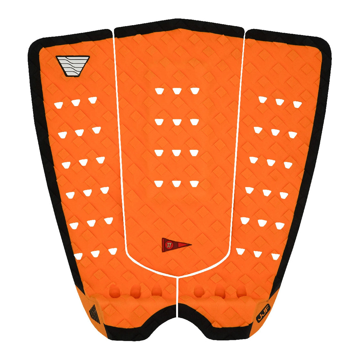 Deck pads - Veia - JJF Squash Tail Pro Pad - Hi Vis Orange Night