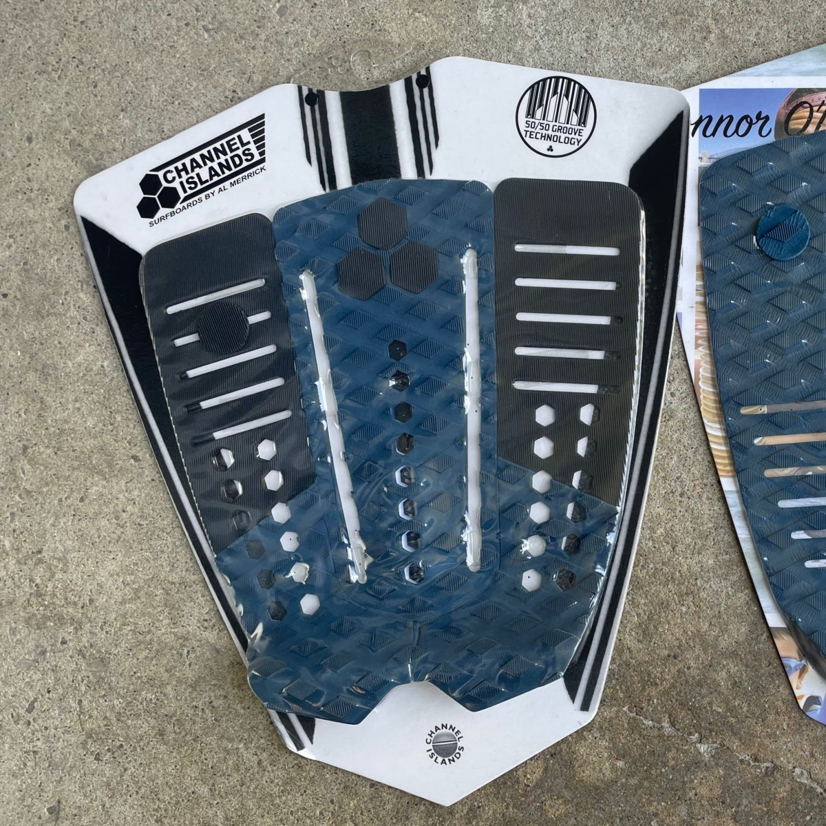 Deck pads - Channel Islands - 50/50 Arch Traction - Black/Indigo