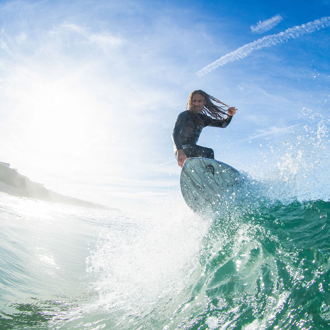 Endorfins TWIN -  Machado 2 + 1 Fin Set - single tab (SCREWS INTO FUTURES FIN BOX)