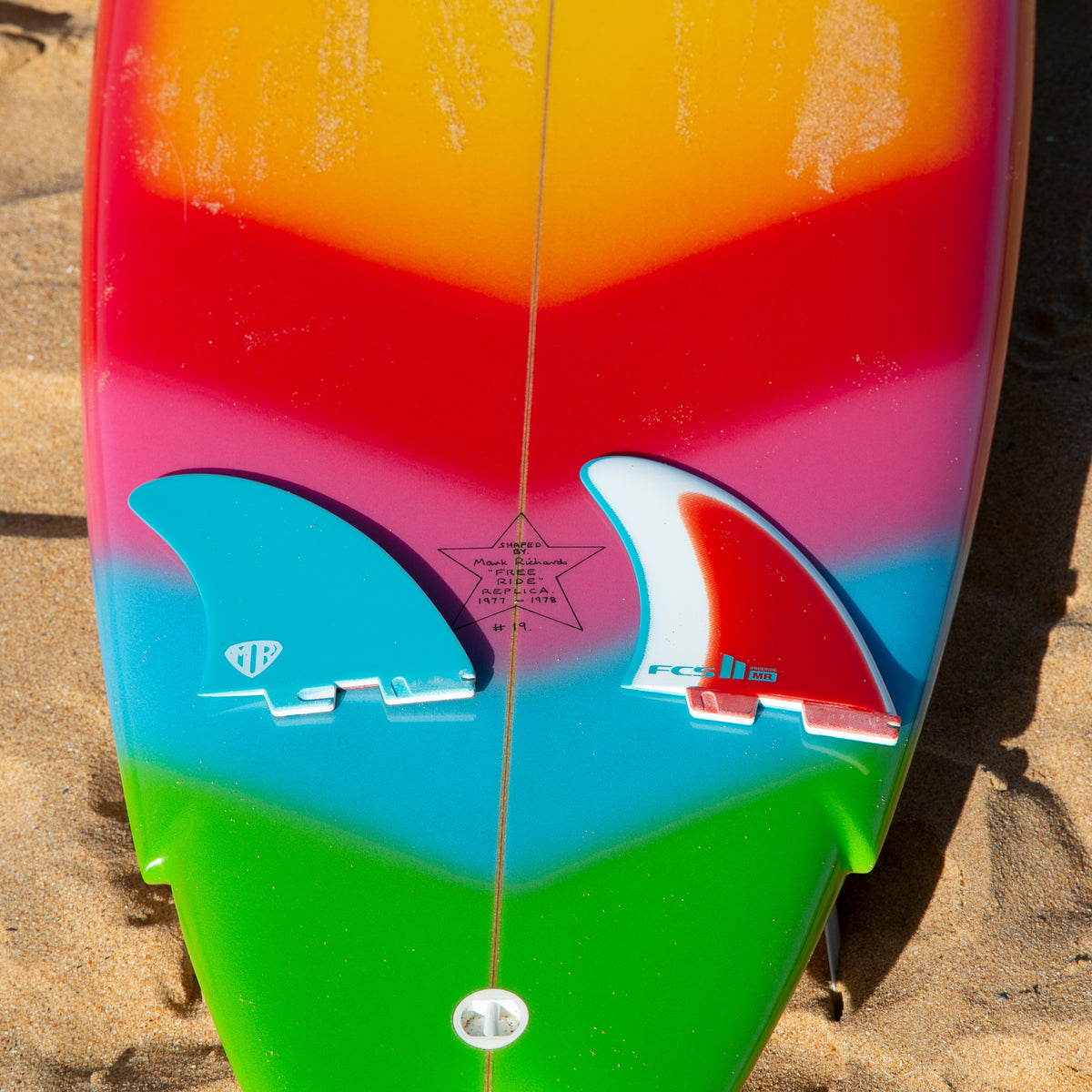 FCS II  MR Freeride PG TWIN - Blue/Red/White