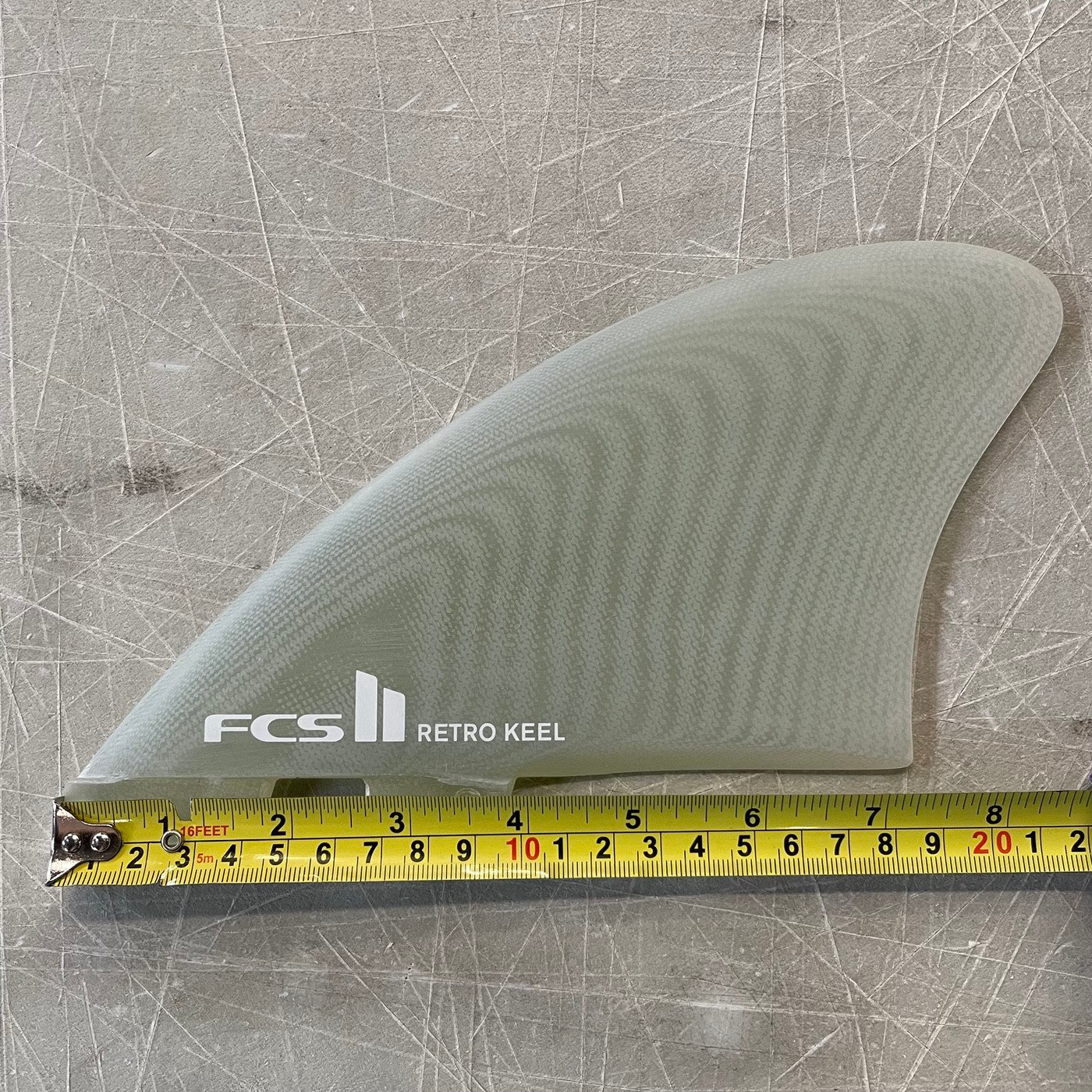 FCS II TWIN - Retro PG Twin Fins - Clear
