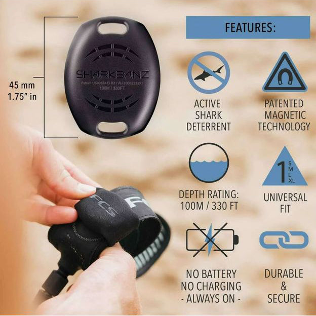Protective Gear (Surf) - FCS POD x Sharkbanz FCS X POD - Surf Shark Deterrent