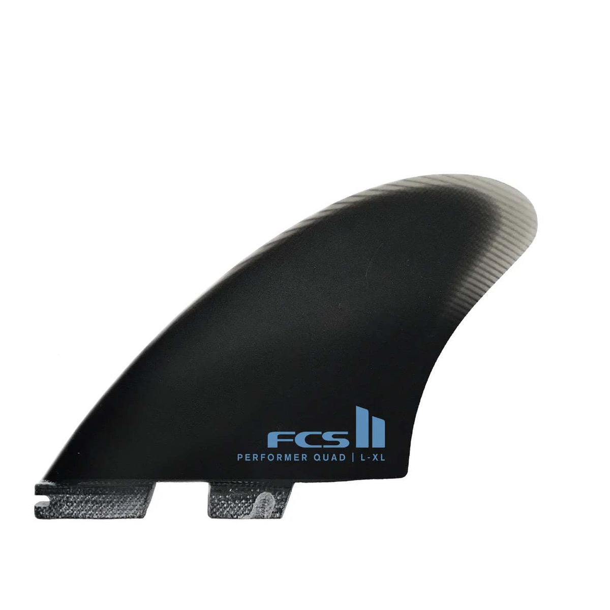 サーフィン・ボディボード FCS2 MB SPLIT KEEL QUAD FINS / FCSII FCS II QUAD - Performer Split Keel PG Black (Large - X-Large